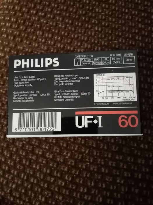 Cassete audio virgem Philips UF*I