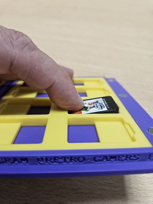 Cartucho Gameboy porta jogos Switch 3D