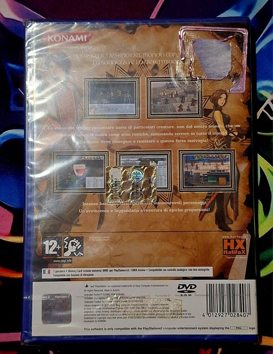 Suikoden Tactics PS2 novo/selado