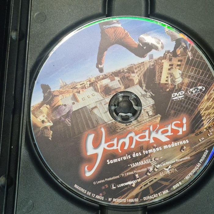 DVD Yamakasi Samurais dos tempos modernos