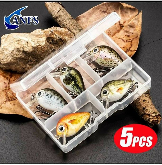 Набор воблеров 10 шт. Воблер. Блесна.Приманка на щуку,  окуня, судака.