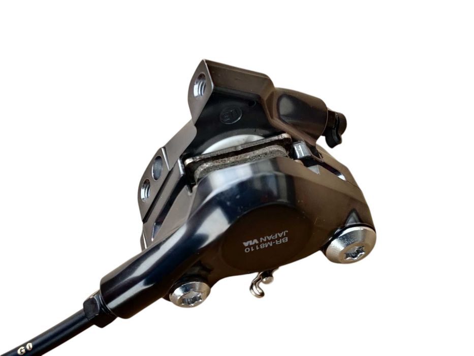 Zacisk hamulca Shimano Deore XT BR-M8110, tył, FLAT MOUNT, nowy (255B)