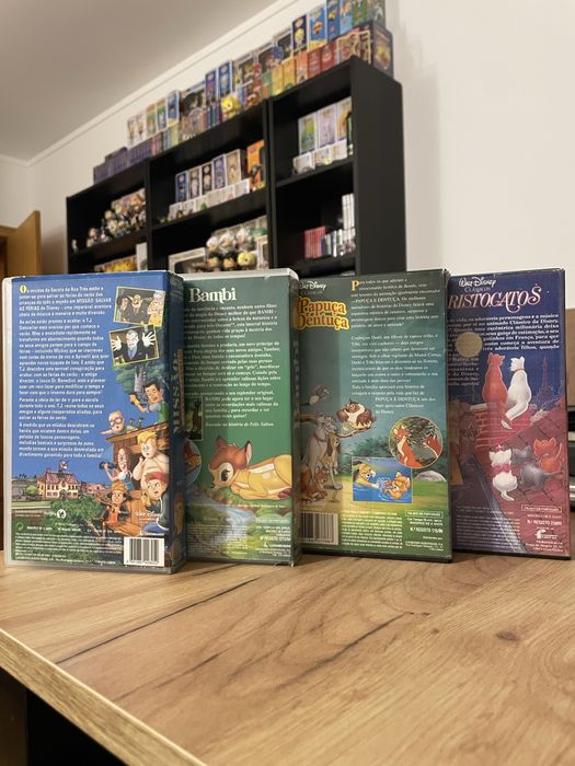 Conjunto vhs disney