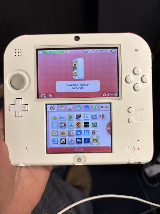 Nintendo 2DS desbloqueada com cartao sd 128gb