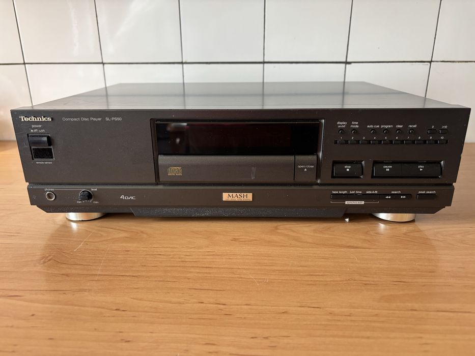 Technics SL-PS50 – odtwarzacz CD – MASH – Made in Japan – bardzo dobry stan