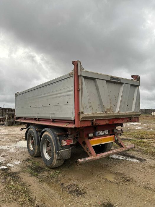 Meiller Kipper Przyczepa Tandem Wywrotka 3str 18ton