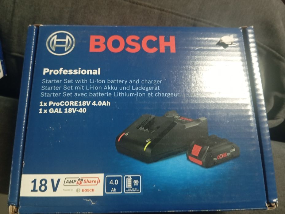 Rebarbadeira bateria Bosch nova