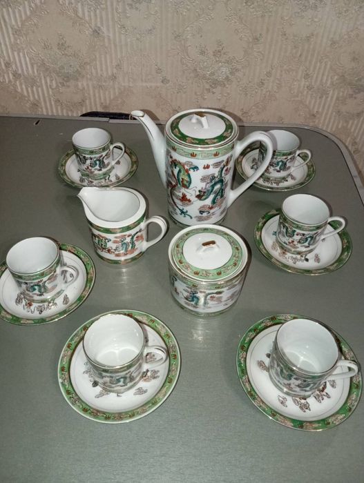 Кофейный сервиз Дракон КНР,70-80года ХХ- века