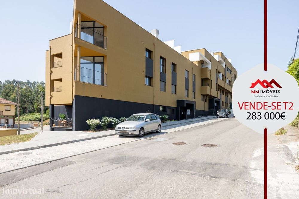 Apartamento T2 | 2025 | Argoncilhe | Arrumos 90m2 | Suite | Box Fechad