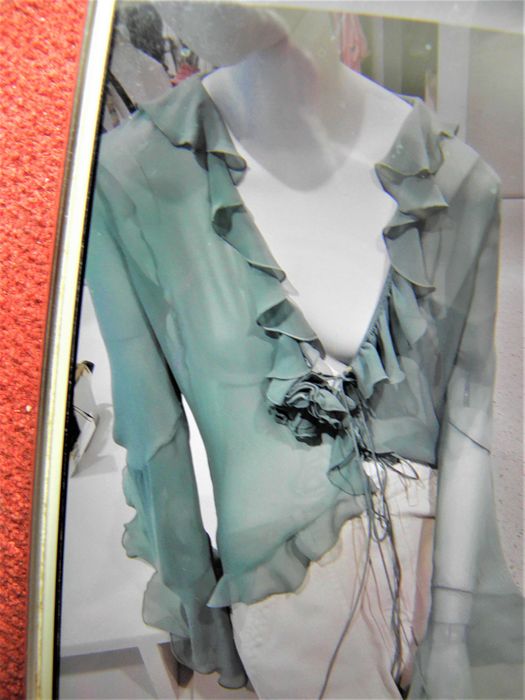 Blusa de chifom da coleção nova da ZARA