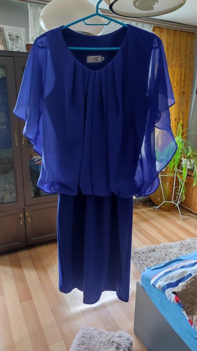 Sukienka chabrowa
