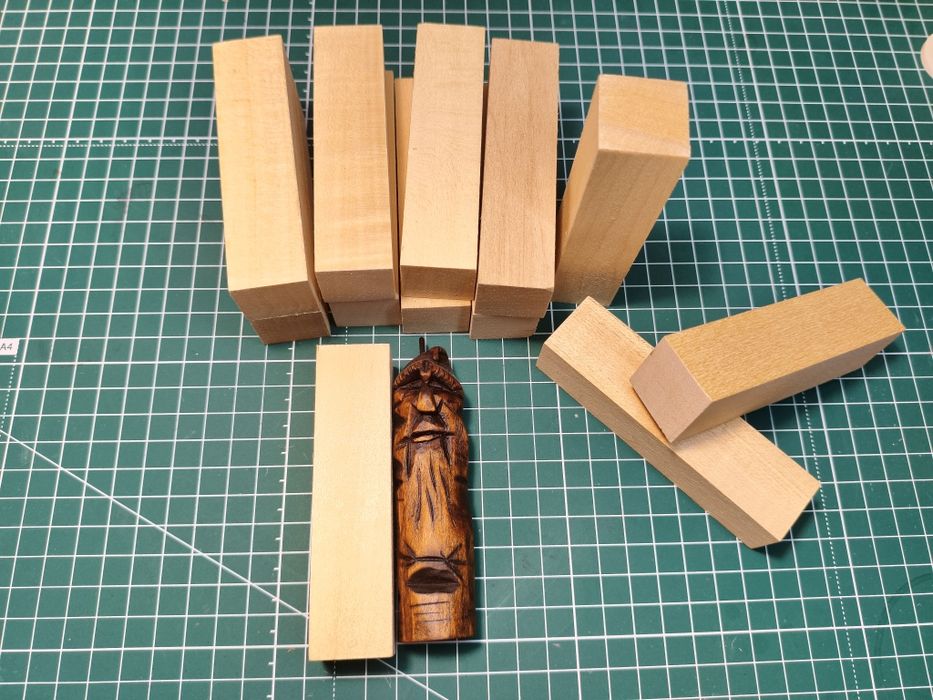 Всё для резьбы по дереву - заготовки, стамески, ножи, резцы