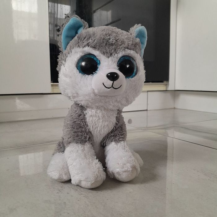 Pluszak maskotka duża ok 26 cm Ty Beanie Boos o imieniu Slush.