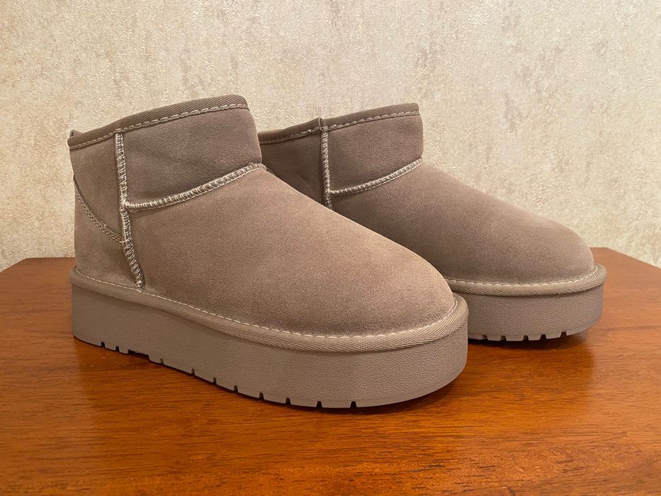 Угги женские замшевые 38 р.