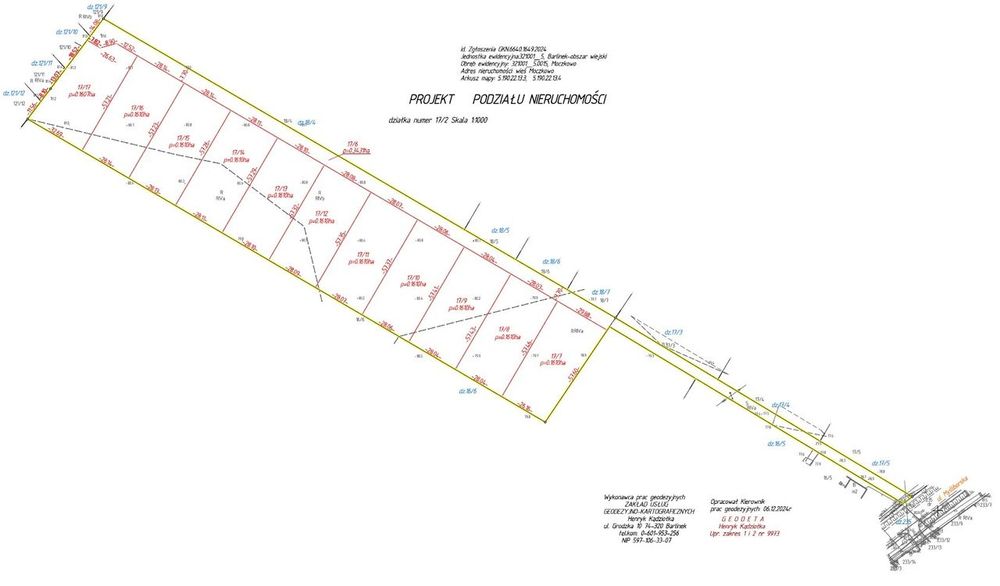 UZBROJONE - DUŻE działki budowlane - 1610m2 - cicha okolica wydane WZ