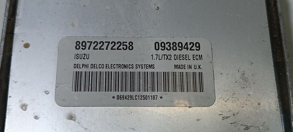 Centralina Do Motor Uce Opel Corsa C