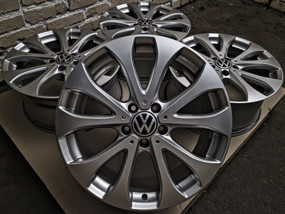 Нові R18 5x112 | Original | Volkswagen/Audi/Skoda/Seat/Cupra.. | VAG | Рідна фарба, ідеальний заводський стан, без дефектів | Преміум диски | Комплект