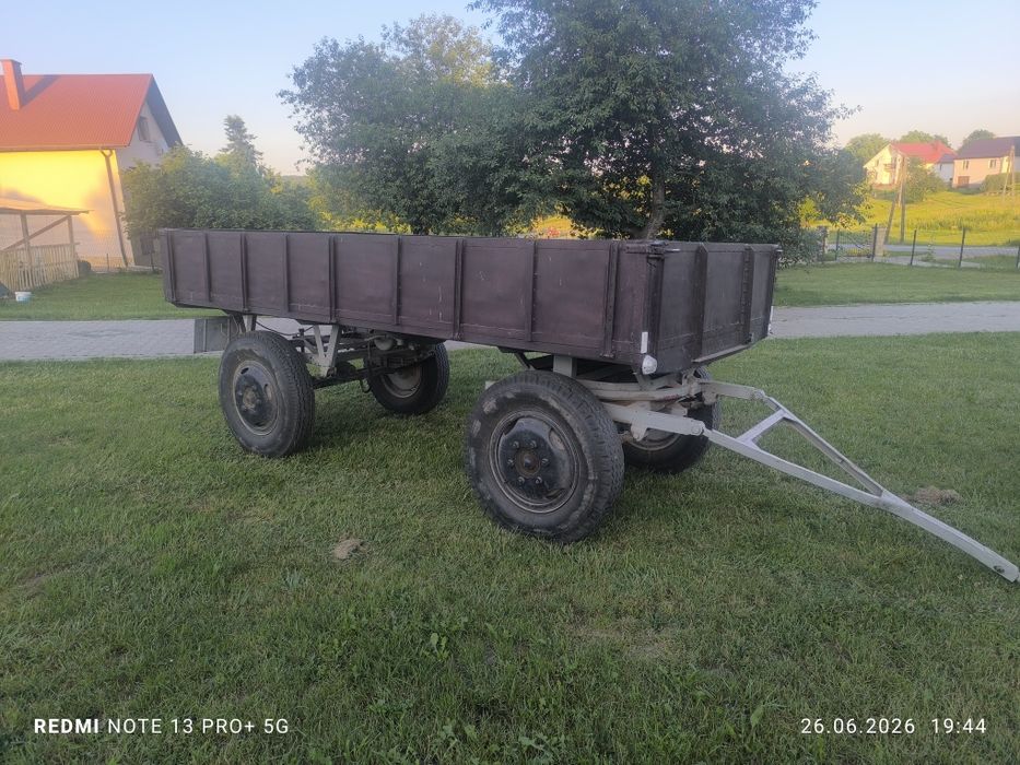 Przyczepa nie  wywrotka 3,5 tonowa