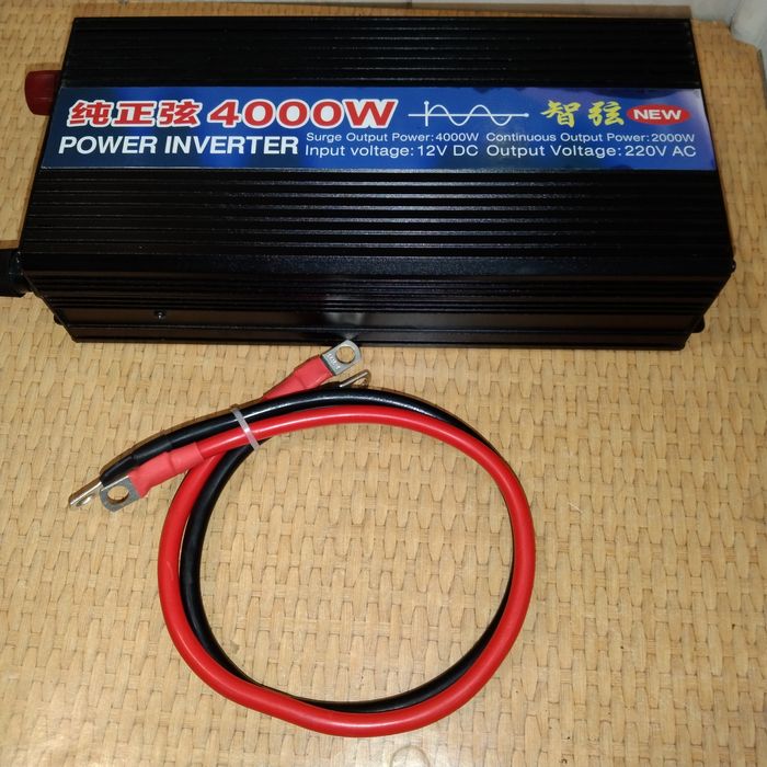 Инверторы читый синус  12х220 3000,4500вт и зарядные устр-ва из Евро