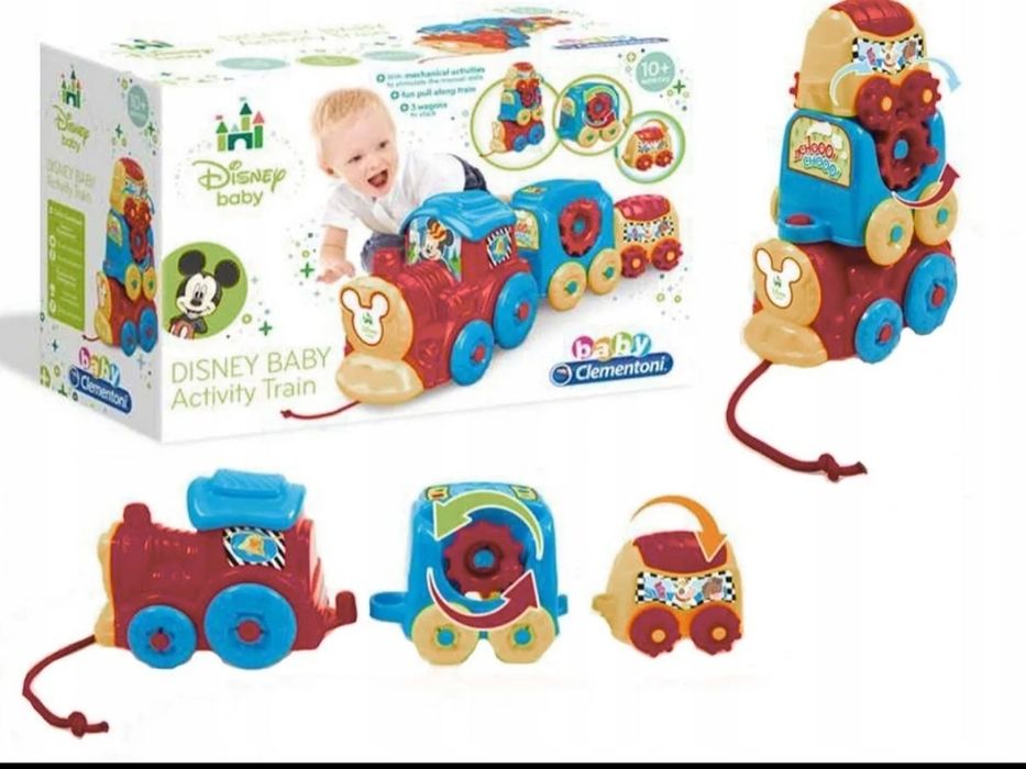 CLEMENTONI Pociąg Baby Disney