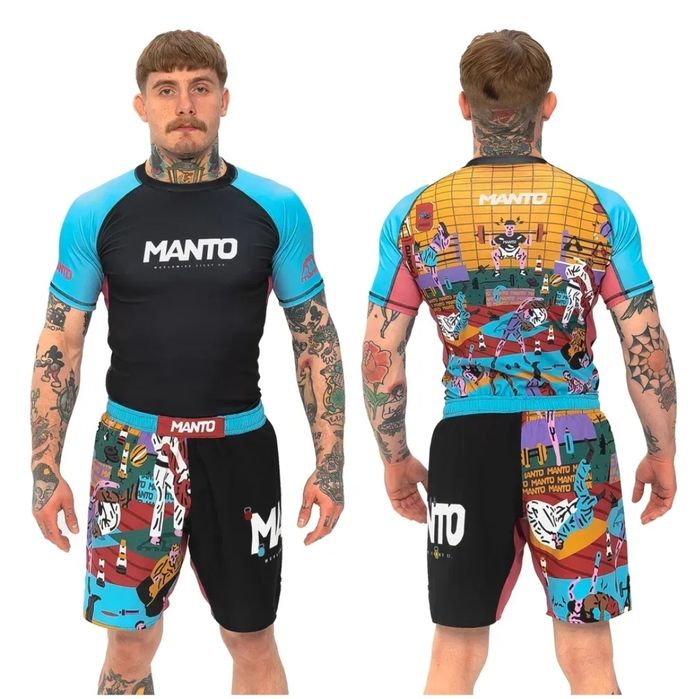 Комплект MANTO рашгард + шорти для MMA/BJJ/Grappling | Новий