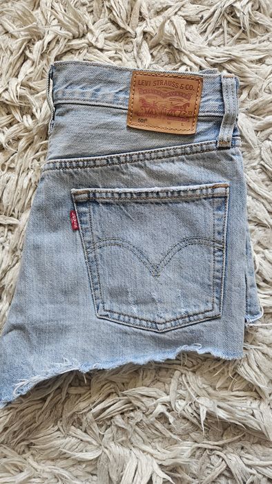 Szorty krótkie spodenki LEVI'S W27 model 501