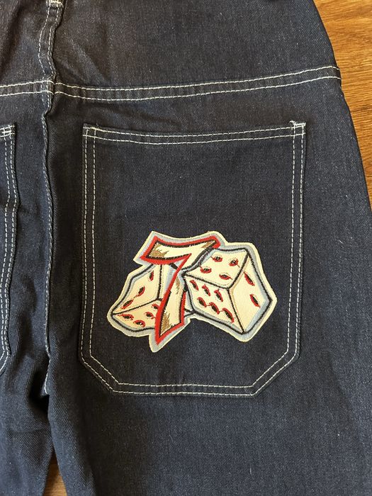 Dżinsy jnco granatowe