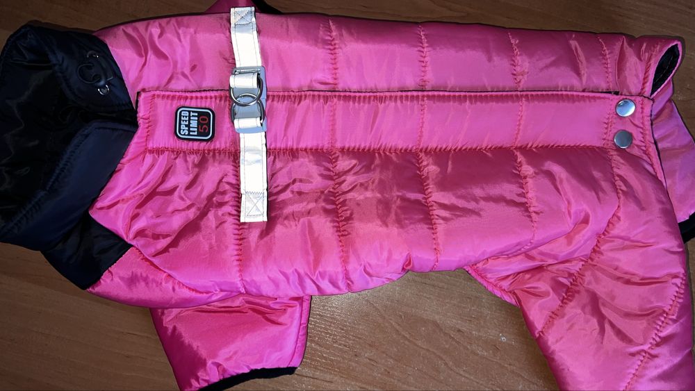 Зимовий комбінезон для собаки на 42см спина