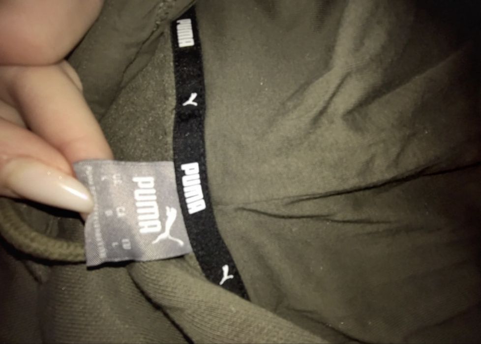 Zielona bluza puma