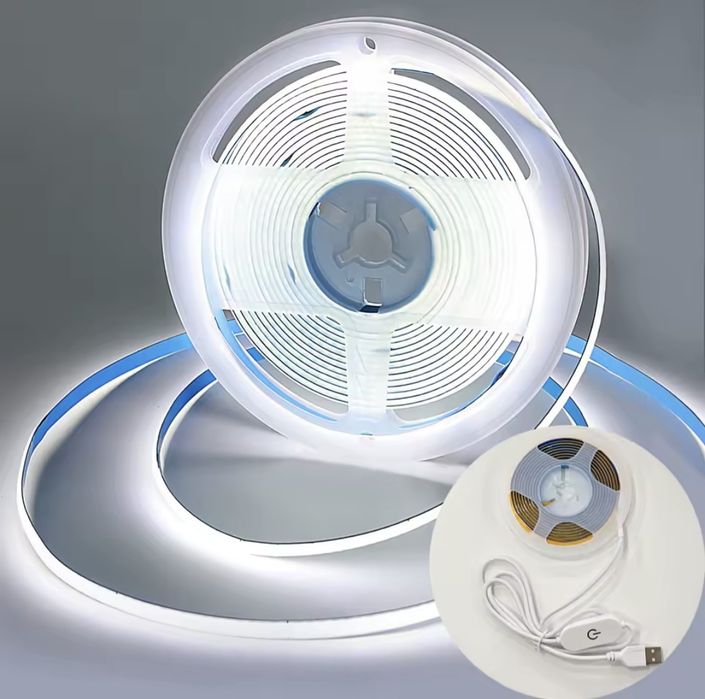 LED стрічка USB  5V, стрічка від павербанка, светодиодная лед лента юс