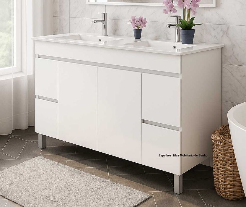 Conjunto completos 120cm! OU móvel+lavatório! WC/Casa de banho