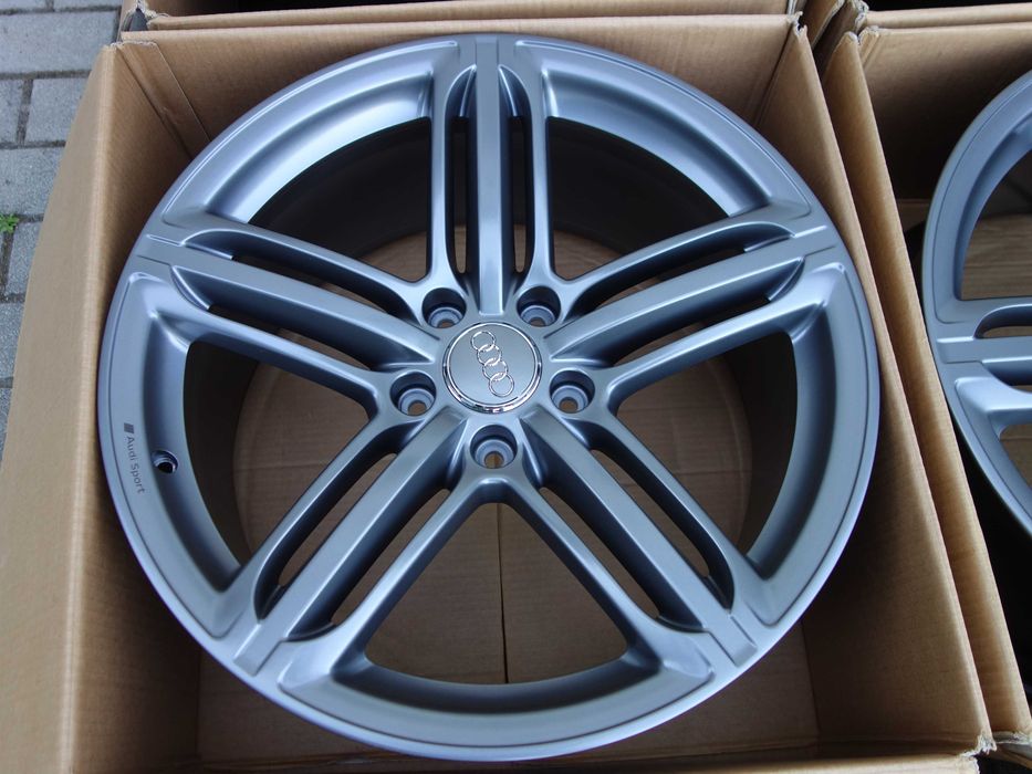Felgi AUDI Q7 4L0 V12 POMPEI 5X130 AUDI SPORT 21'' Oryginał