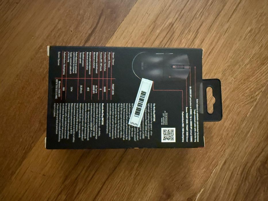 MAD DOG GM715K – ultralekka mysz gamingowa 58g | Pixart 3335 | 16000 D