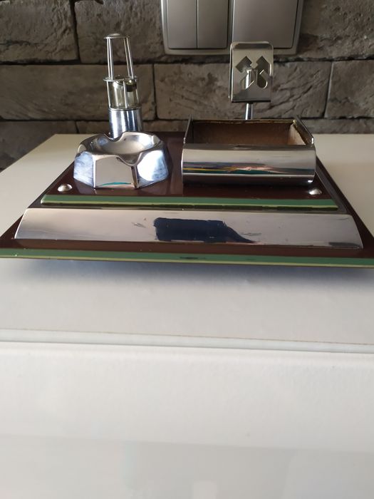 Przybornik dla palacza z lat 40-tych ub. wieku . ABSOLUTNY UNIKAT .