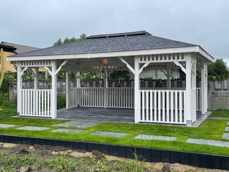 Altanki, altanka, altana ogrodowa, wiata drewniana, producent, 6x4.