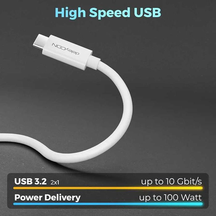 Kabel 100w usb-c  10Gbit/s    usb3.2 Gen2