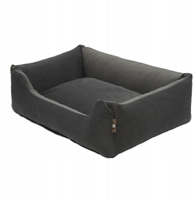 Legowisko dla psa 70 cm/55 cm rozm. M wygodny kanapa sofa Grafit