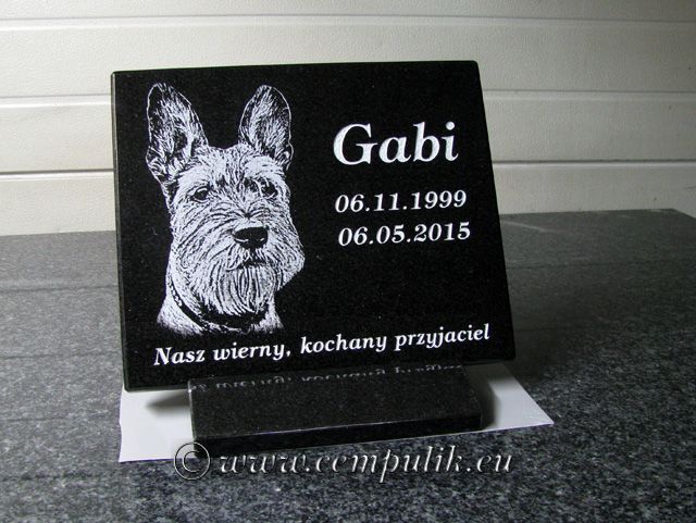 Nagrobek dla kota duży