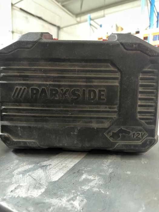 serra circular com bateria parkside