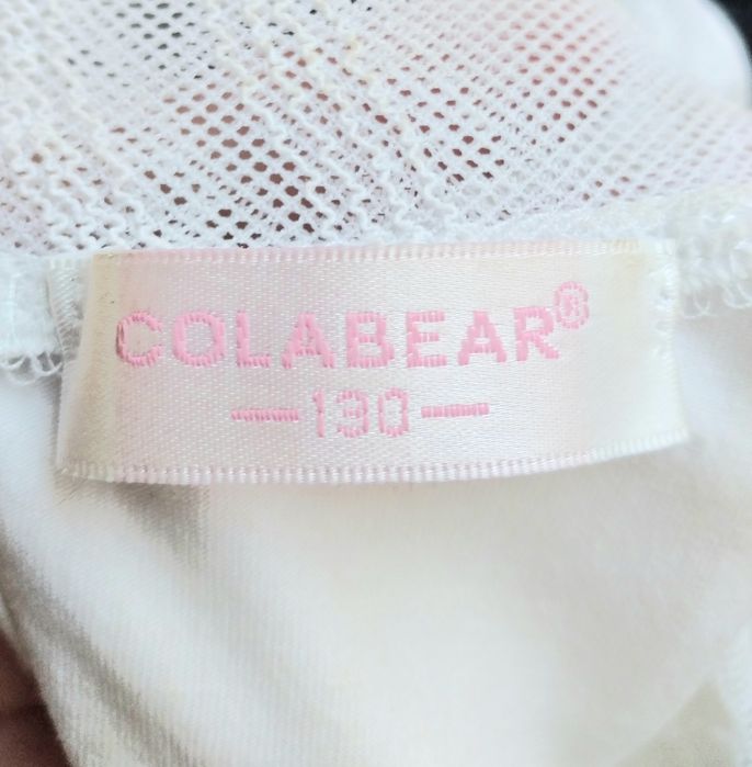 Дитяча біла блузка COLABEAR, ріст 130