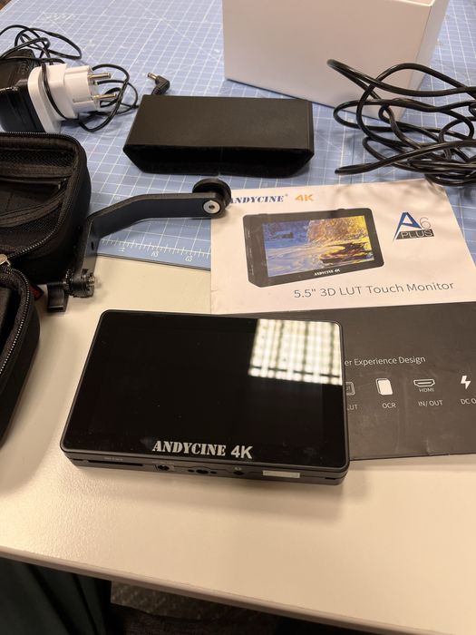 Monitor podglądowy Andycine 4k A6 plus 5.5 dotykowy