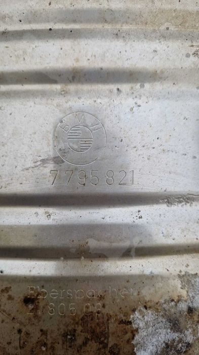 Tłumik końcowy BMW E60 E61 535D 272 KM wydech