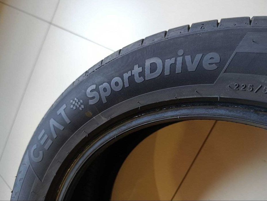 Пара шин б/у 225/55R18 102W Ceat SportDrive