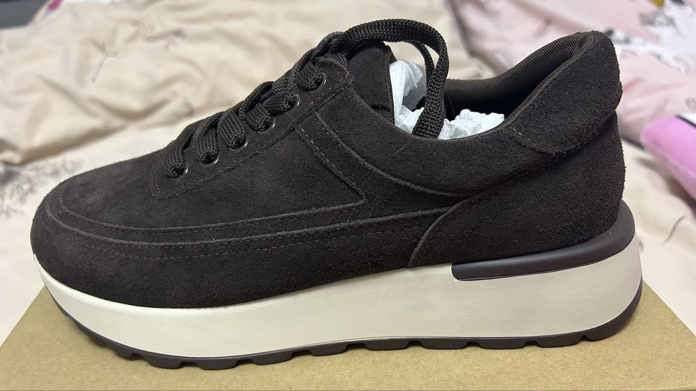 Замшеві кросівки(шкіряна устілка)