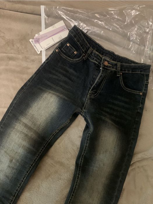 Джинси кльош XS, нові, Y2K, з бірками