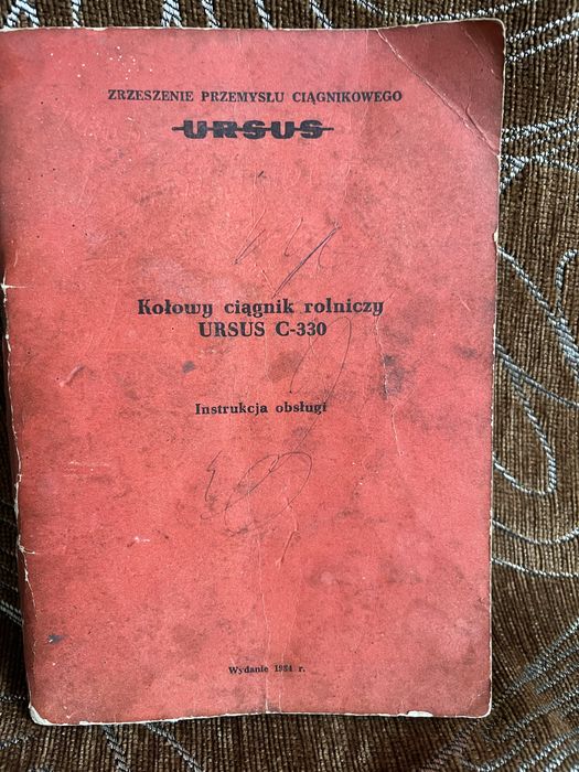 Instrukcja obsługi Ursus C-330