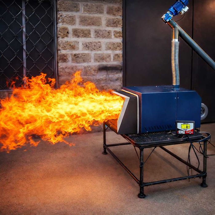 Пальник пелетний 1 МВт (1000 кВт) METALEX, пеллетная горелка 1 МВт