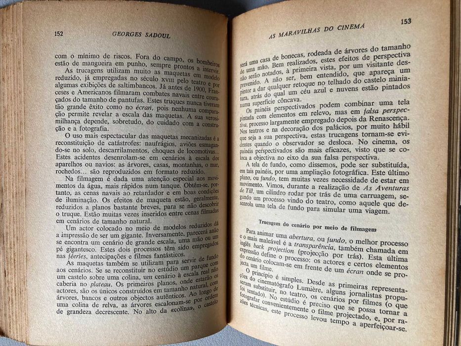 As Maravilhas do Cinema, de Georges Sadoul