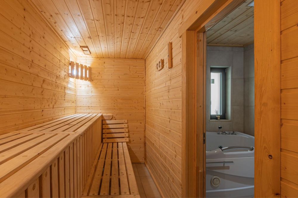 Domek „FOREST” 12 osób  Sauna | Jacuzzi | Balia |