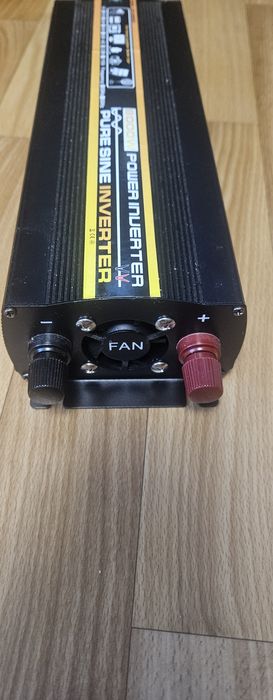 Інвертор автомобільний 12в 220в 1300w чистий синус